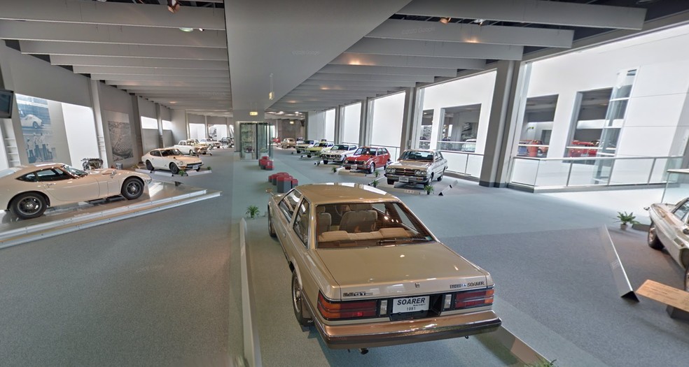 Museu da Toyota, no Japão — Foto: Reprodução