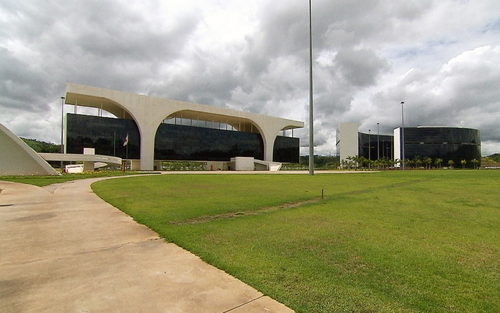 Cidade Administrativa Presidente Tancredo Neves, em Belo Horizonte — Foto: Reprodução/TV Globo