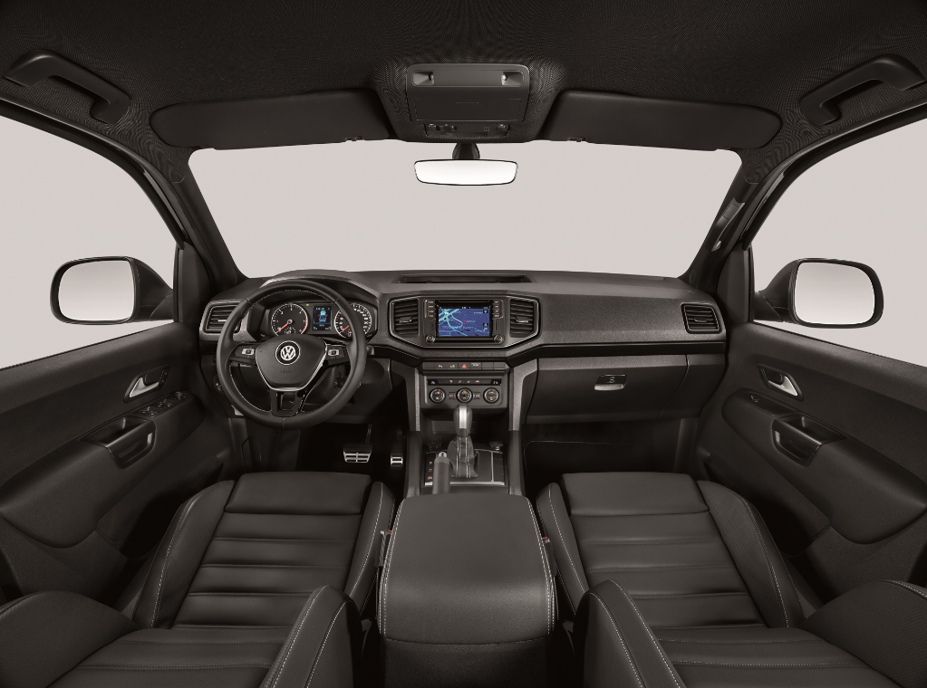 Interior da VW Amarok 2021