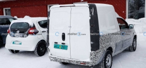 Flagra: Fiat Fiorino 2022 roda na neve com dianteira do Uno reestilizado