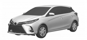 Novos Toyota Yaris e Yaris Sedan 2022 (reestilizados) são registrados no Brasil