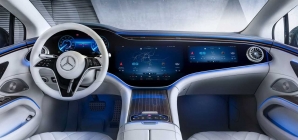 Mercedes EQS: sedã elétrico tem o interior revelado